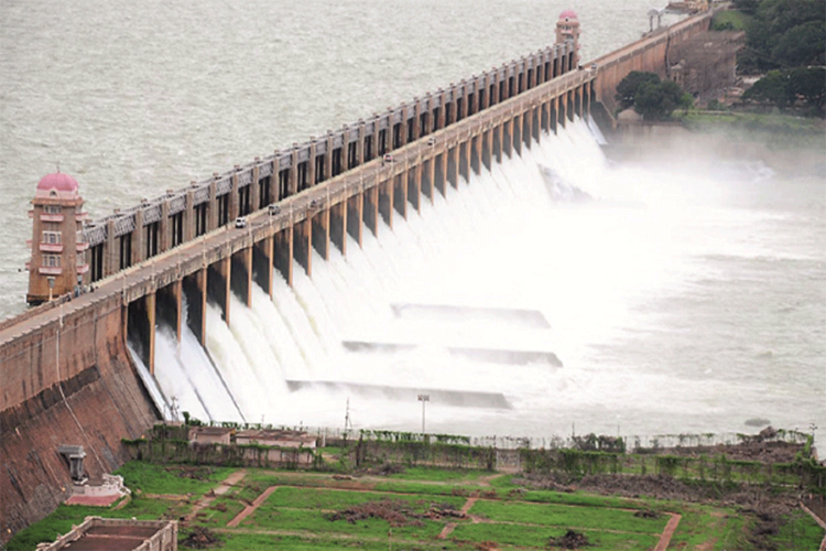 KRS DAM WATER LEVEL FULL